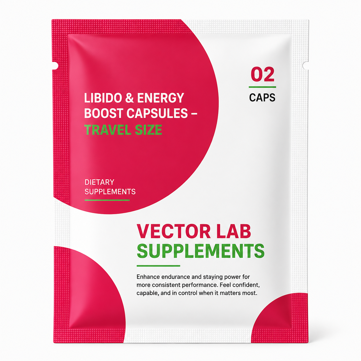 Libido & Energy Boost Capsules - Travel Size