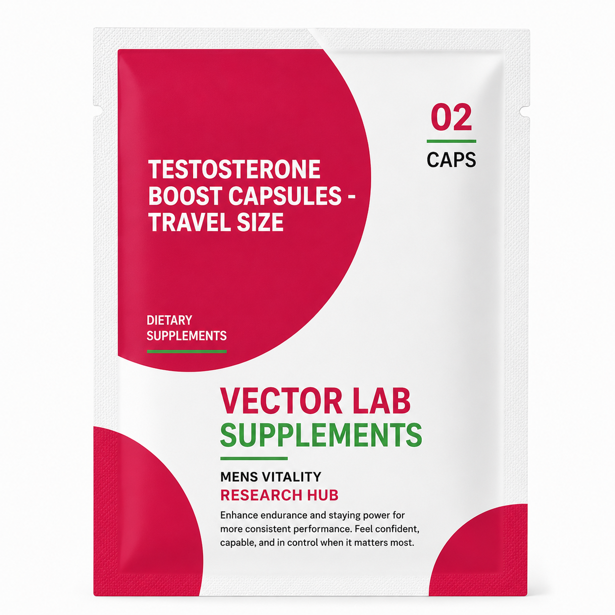 Testosterone Boost Capsules - Travel Size